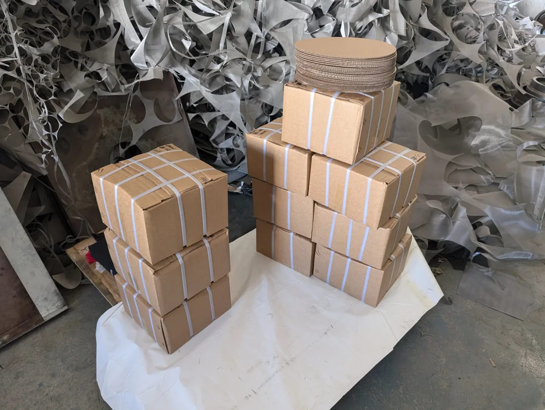 Filter product packing photographed in August 2024